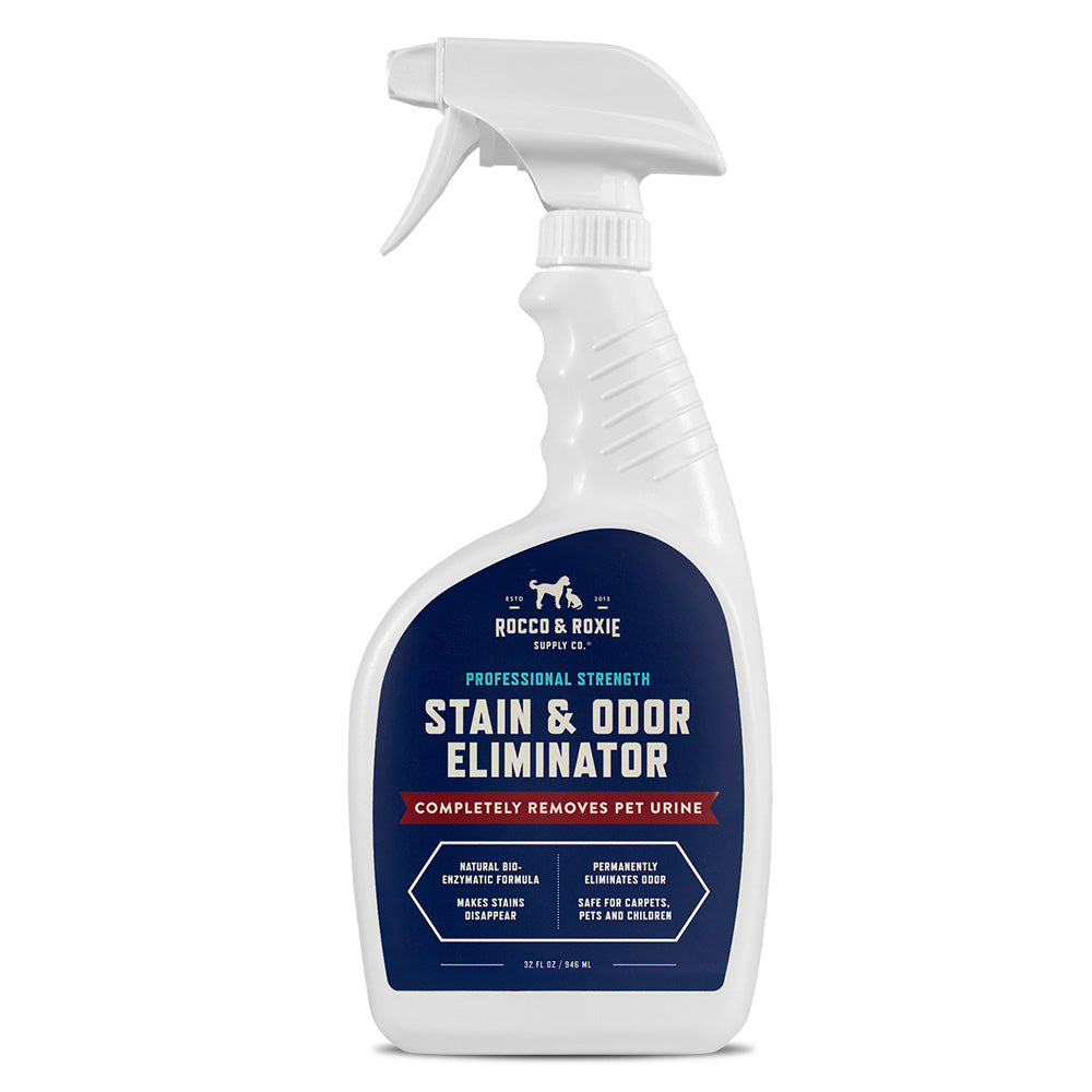 Pro Strength Stain & Odor Eliminator - Enzyme-Powered Pet Odor & Stain Remover for Dog and Cat Urine