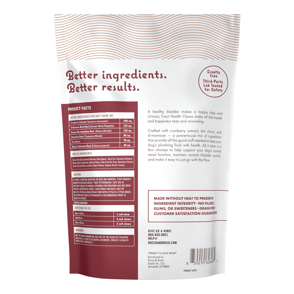 Rocco & Roxie Urinary Tract Dog Chew